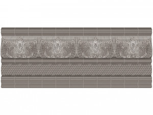 cornice decoration molding 02 3D मॉडल