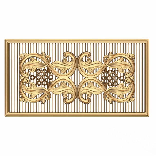 lattice carved panel for cnc Modelo 3D .c4d .max .obj .3ds .fbx .stl .blend 