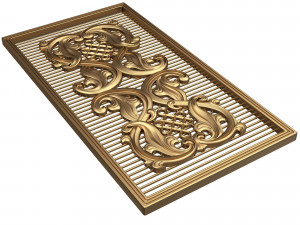 lattice carved panel for cnc Modelo 3D