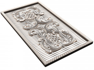 lattice carved panel for cnc Modelo 3D