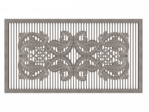 lattice carved panel for cnc Modelo 3D