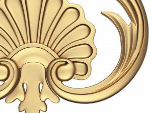 shell corbel 07 3Dモデル