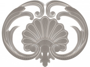shell corbel 07 3Dモデル