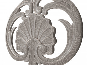 shell corbel 07 3Dモデル
