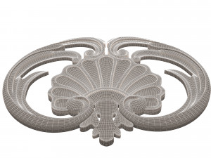 shell corbel 07 3Dモデル