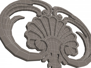 shell corbel 07 3Dモデル