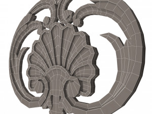 shell corbel 07 3Dモデル
