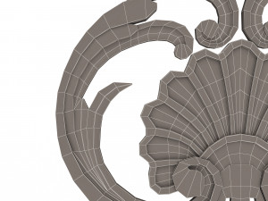 shell corbel 07 3Dモデル