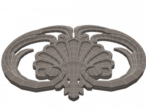 shell corbel 07 3Dモデル