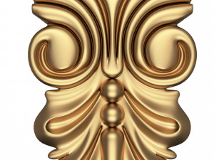 corbel carved 04 3D-Modell