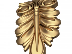 corbel carved 04 3D Model