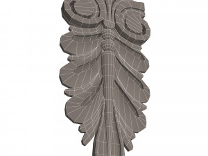 corbel carved 04 3D-Modell