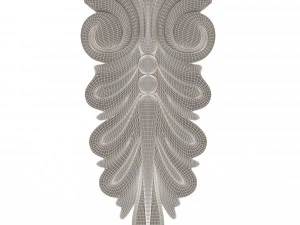 corbel carved 04 3D Model