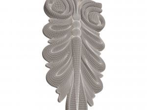 corbel carved 04 3D-Modell