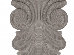 corbel carved 04 3D-Modell