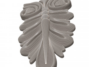 corbel carved 04 3D-Modell