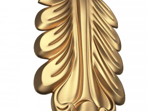 corbel carved 05 3D Model