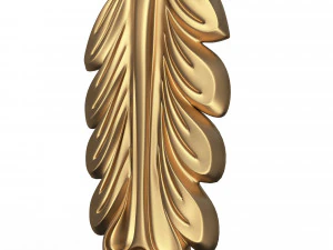 corbel carved 05 3D Model