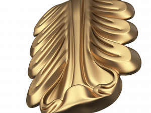 corbel carved 05 3D Model