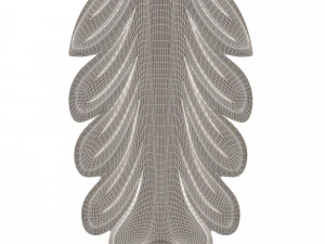 corbel carved 05 3D Model
