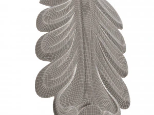 corbel carved 05 3D Model