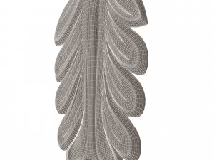 corbel carved 05 3D Model