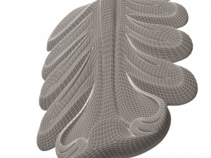 corbel carved 05 3D Model