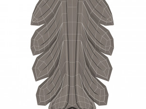 corbel carved 05 3D Model