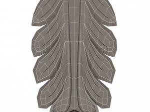 corbel carved 05 3D Model