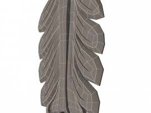 corbel carved 05 3D Model