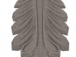 corbel carved 05 3D Model