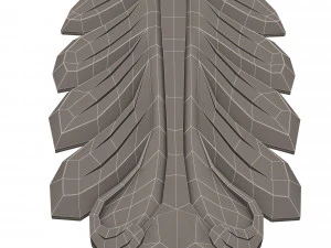 corbel carved 05 3D Model