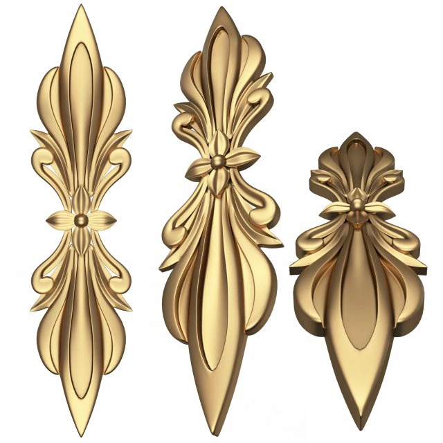 corbel carved 06 3D Model .c4d .max .obj .3ds .fbx .stl .blend 
