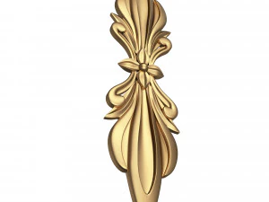 corbel carved 06 3D Model