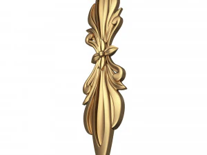 corbel carved 06 3D Model