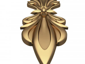 corbel carved 06 3D Model