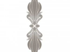 corbel carved 06 3D Model