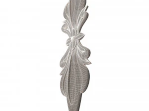 corbel carved 06 3D Model