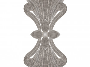 corbel carved 06 3D-Modell
