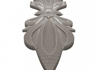 corbel carved 06 3D Model
