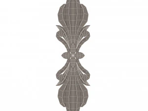 corbel carved 06 3D Model