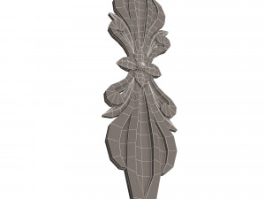 corbel carved 06 3D-Modell