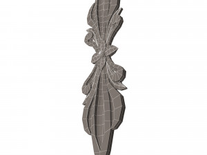 corbel carved 06 3D-Modell