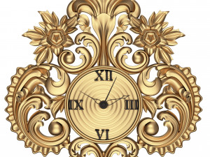 classic wall clock 3D Model