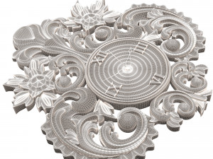 classic wall clock Modelo 3D