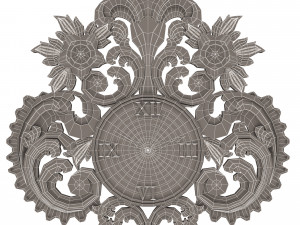 classic wall clock Modelo 3D