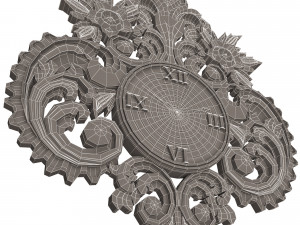 classic wall clock Modelo 3D