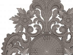 classic wall clock Modelo 3D