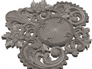 classic wall clock Modelo 3D