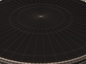 classic round dinning table and chairs 3D 模型